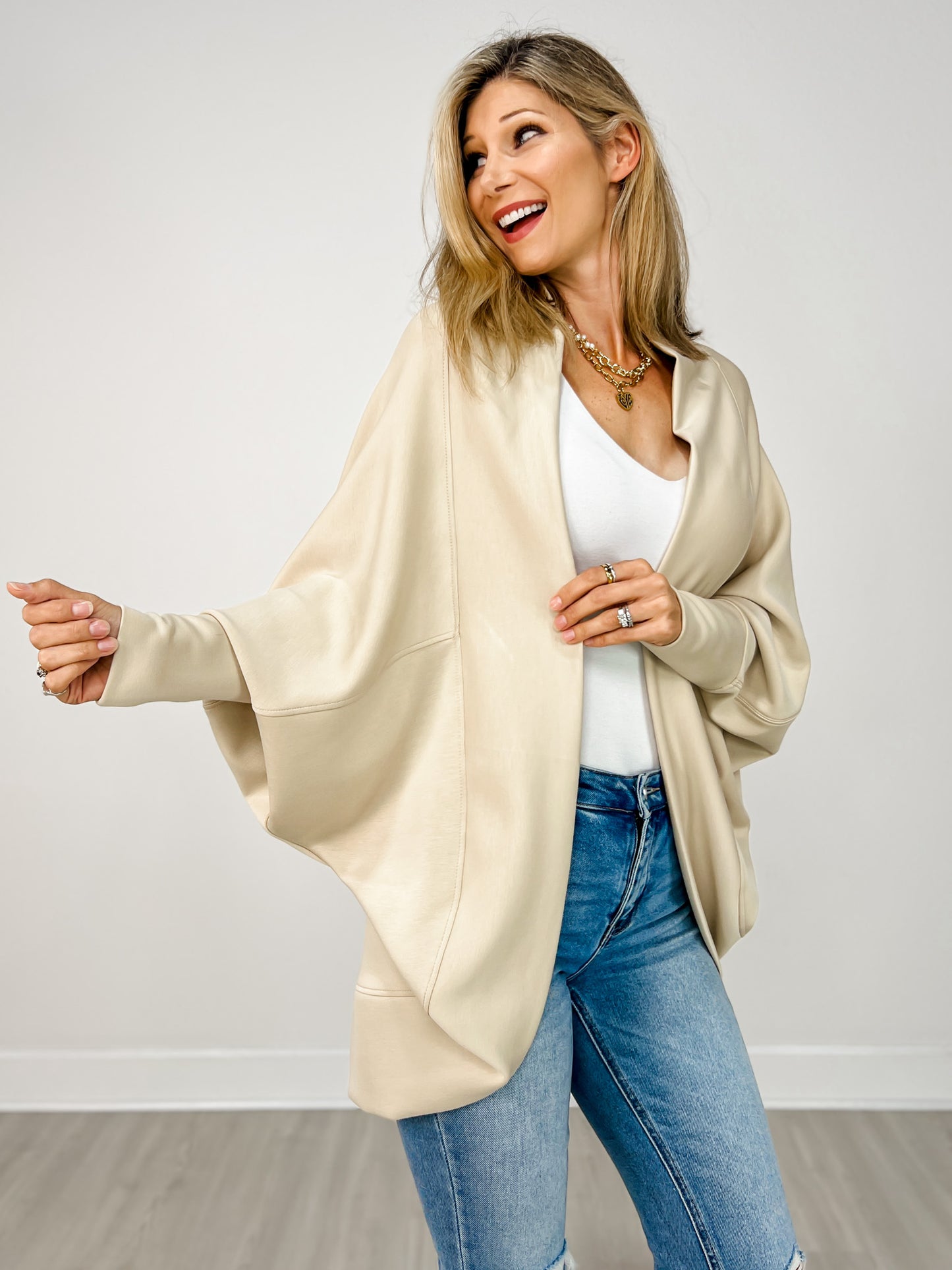 Elevated Cocoon Style Cardigan