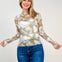 Long Sleeve Tree Camo Mesh Top