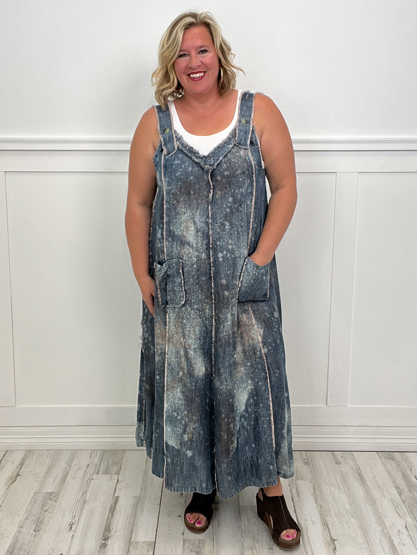 Freedom Distressed Dress