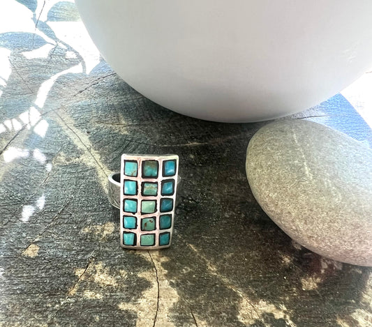 Sterling Silver and Turquoise Ring