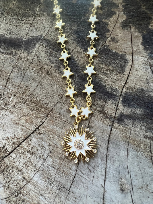 Starburst Enamel Chain