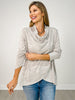 The Switch It Up Cardigan Sweater Top in H Grey