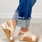Corkys Carley Wedge in Cream