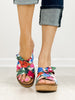 Corkys Bowdacious Wedge Sandals in FLORAL