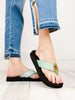 Yellowbox Fromy Flip Flop Shoes in Kelly Green