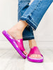 Yellowbox Marana Jelly Slides in Purple