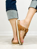 Corkys Bless Her Heart Sandals in COGNAC