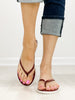 MIA Aster Flip Flops in Red