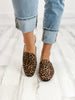 Corkys Charmer Loafer Slides in Leopard