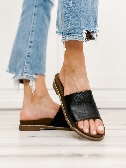 Yellowbox Kalo Slide Sandal in Black