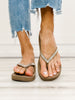 Yellowbox Jello Rhinestone Sandal in Rich Taupe