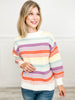 Over the Rainbow striped sweater