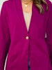 Boyfriend Fit Button Closure Executive Blazer in Merlot