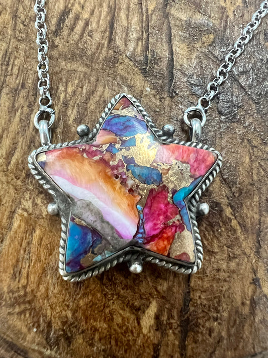 Dahlia Star Necklace