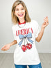 America Cherries Graphic Tee