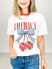 America Cherries Graphic Tee