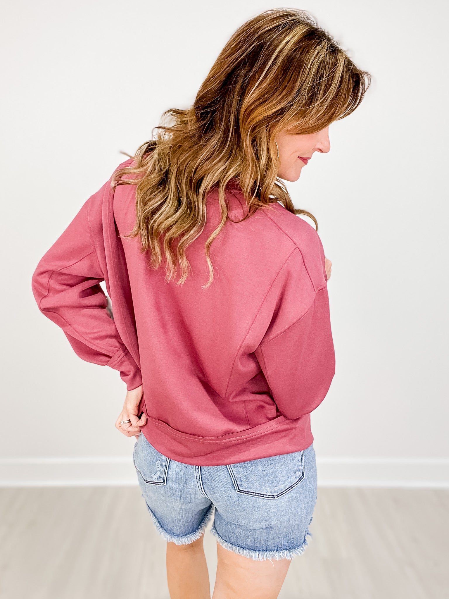Long Sleeve Solid Knit Pullover Top