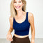 30a NYLON RIB V NECK TANK