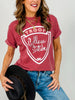 Troop Beverly Hills Custom Game Day Graphic Tee with Bling