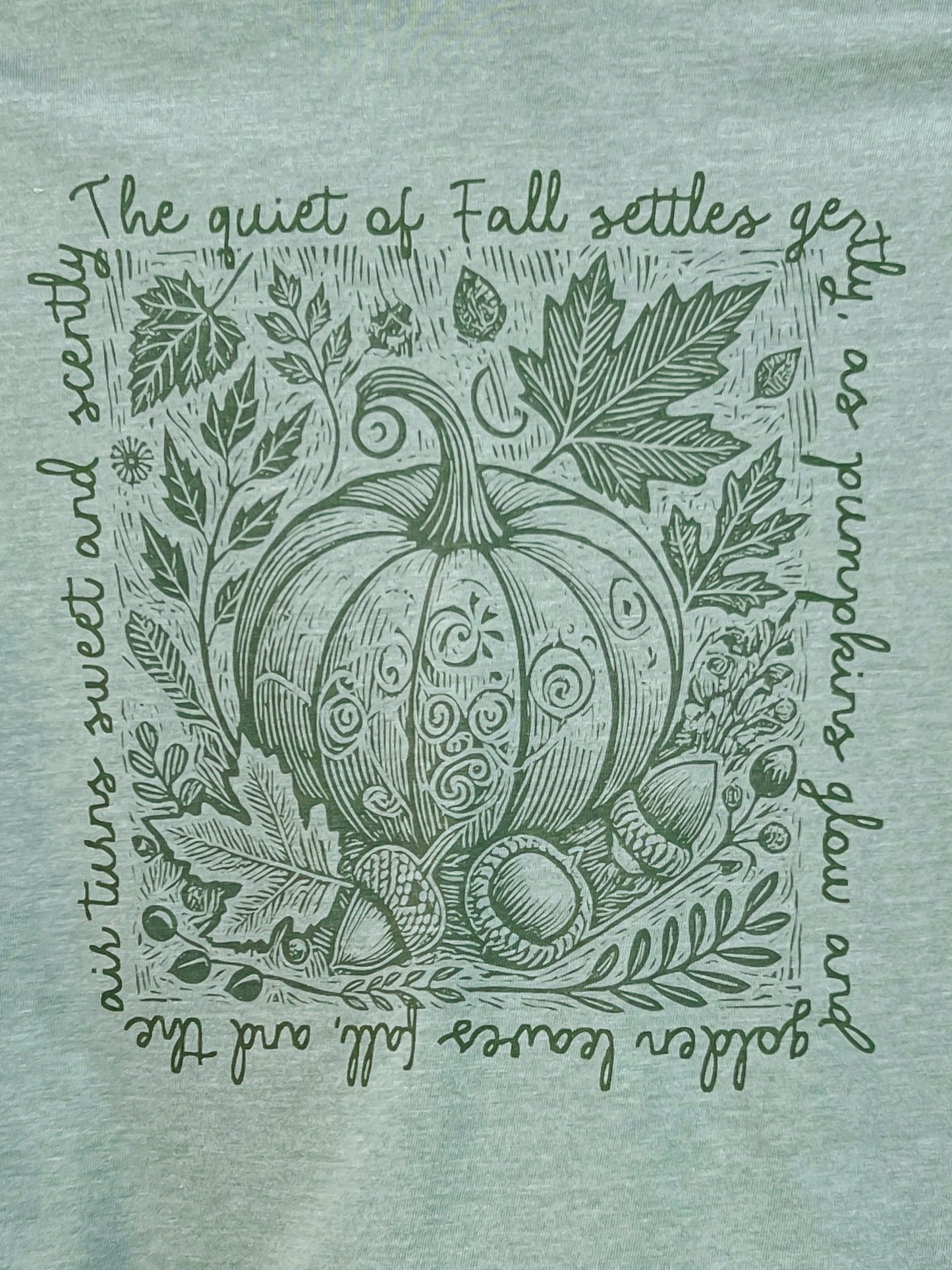 The Quiet Of Fall Graphic Tee