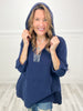 Hangin' Tough Cotton Gauze Hood Cover Up Tunic Top