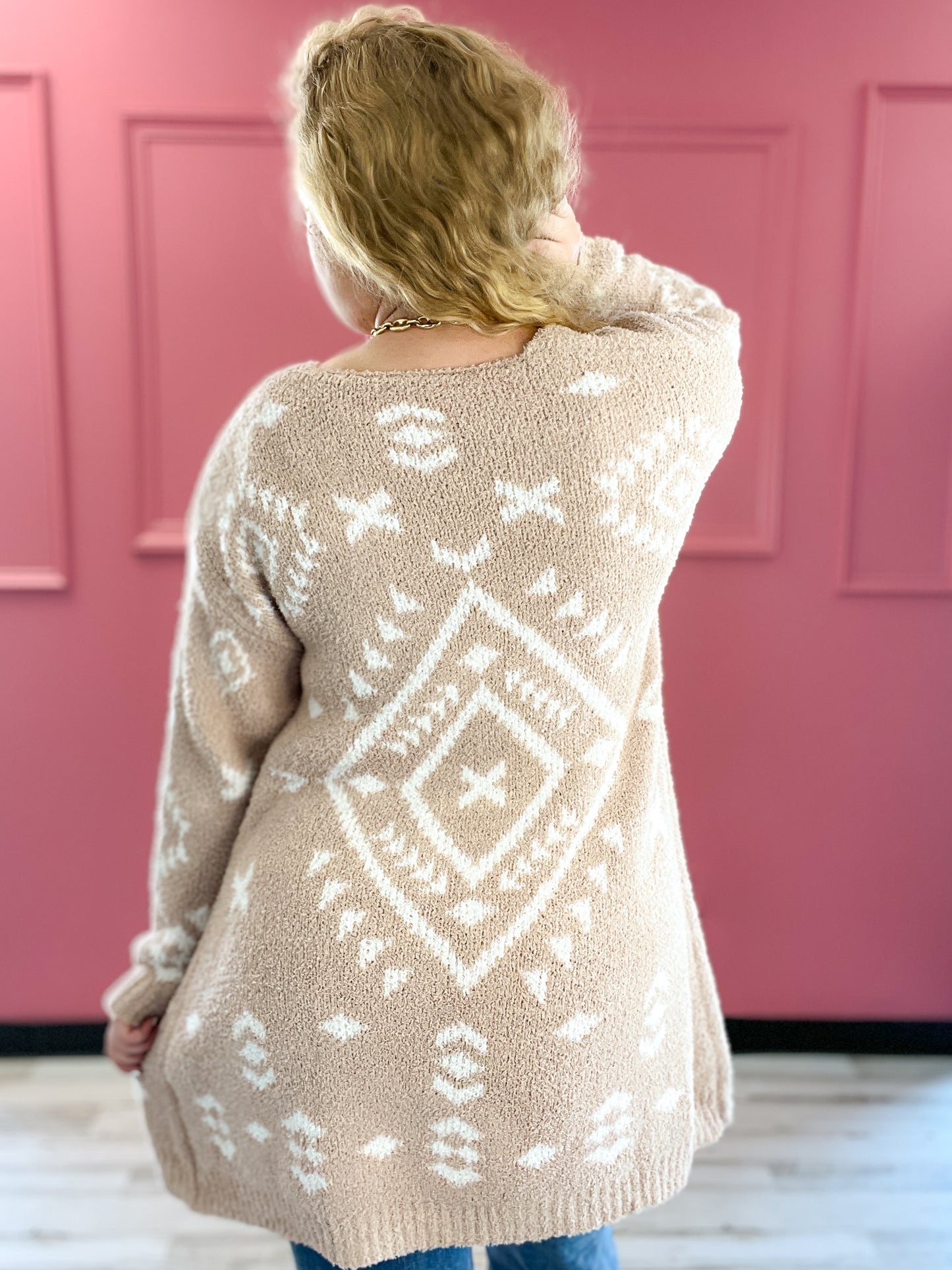 Open Front Cozy Cardigan