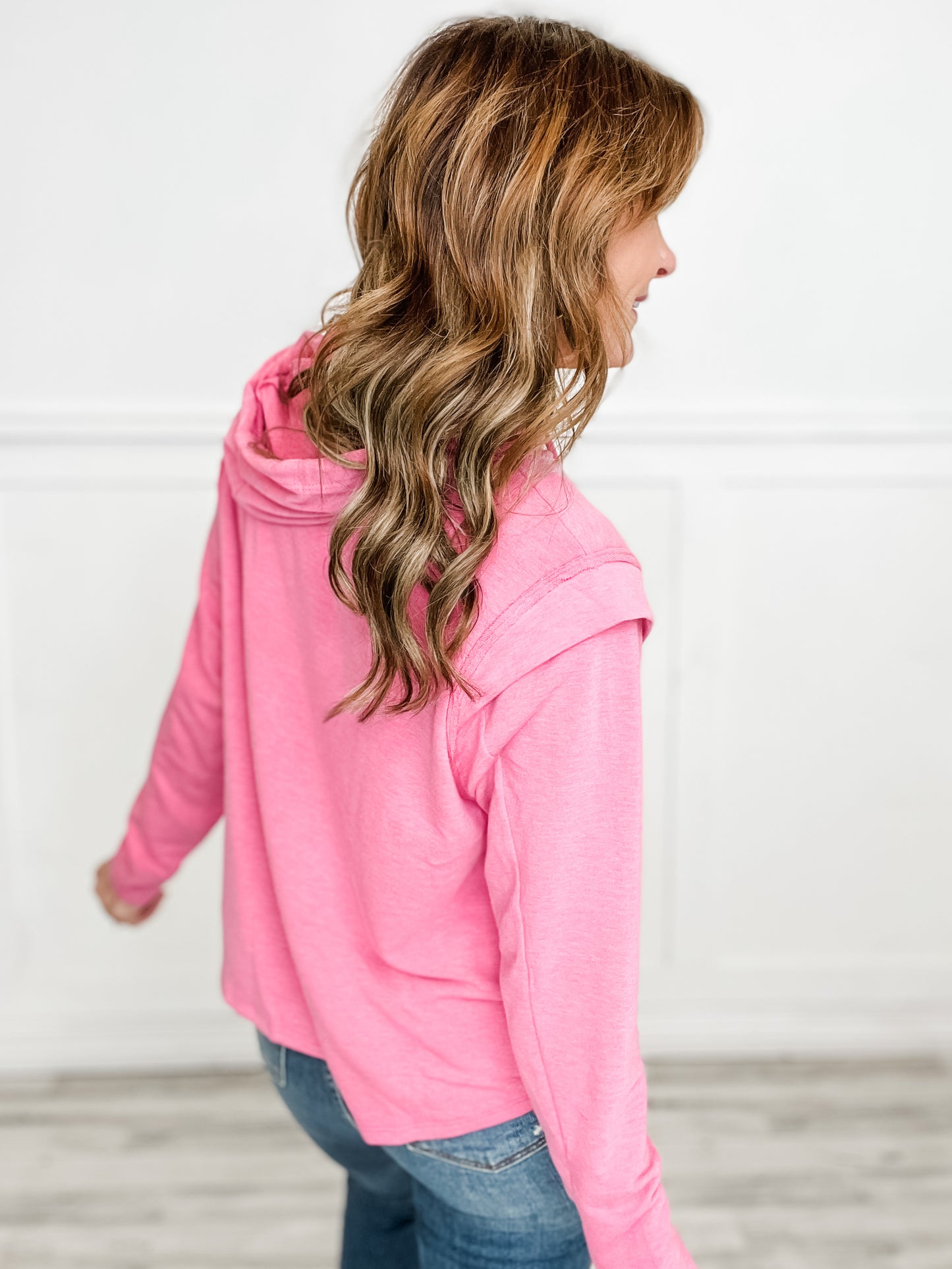 Long Sleeve Hooded Top