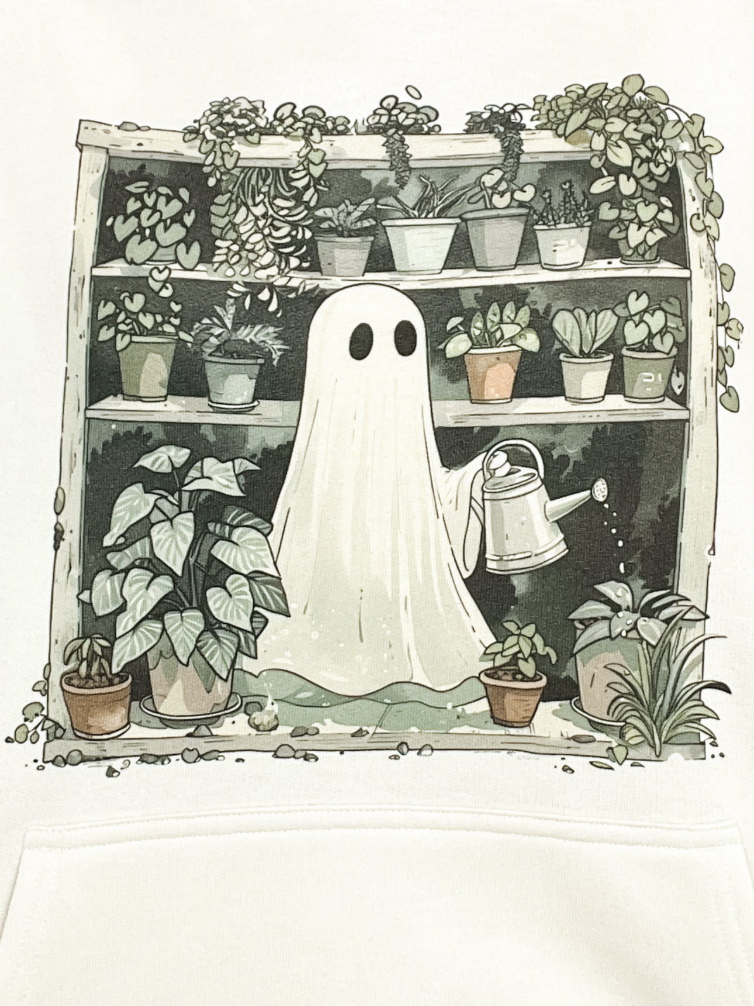 Ghost Plant Lady Graphic Top