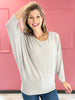 No Doubt Dolman Sleeve Sweater Top