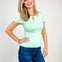 Fitted Short Sleeve Crew Neck Tee