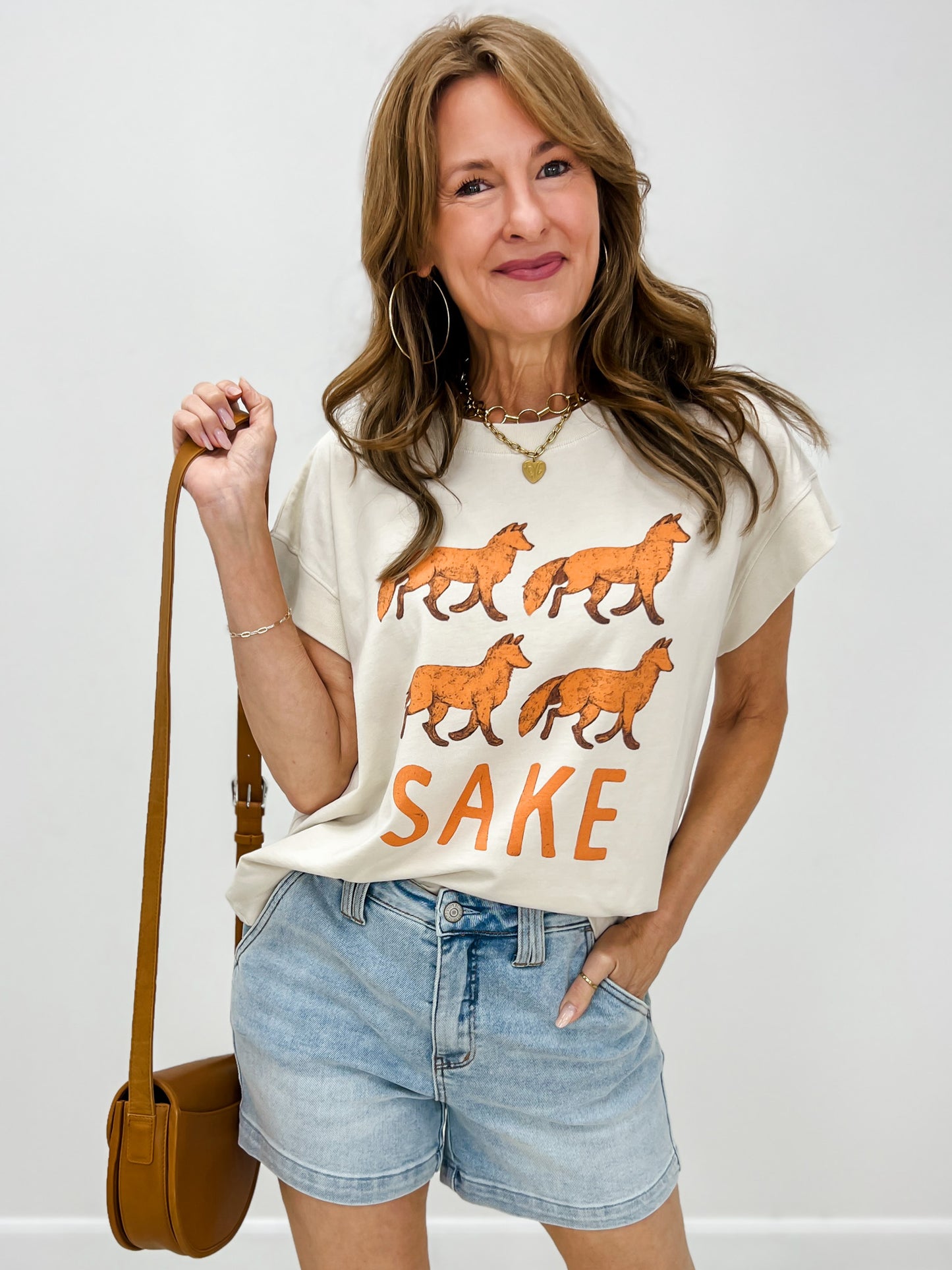 Fox Sake Graphic Tee