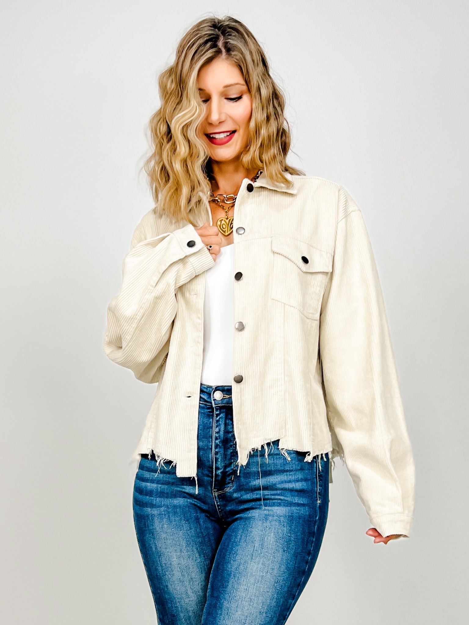 Corduroy Trucker Jacket
