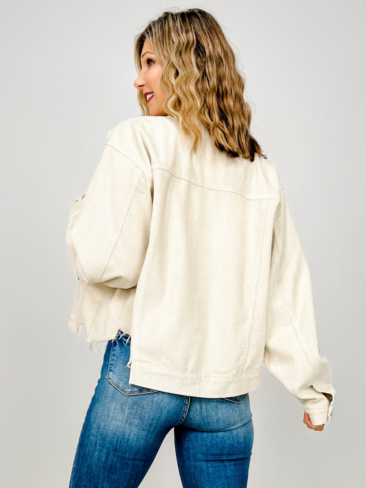 Corduroy Trucker Jacket