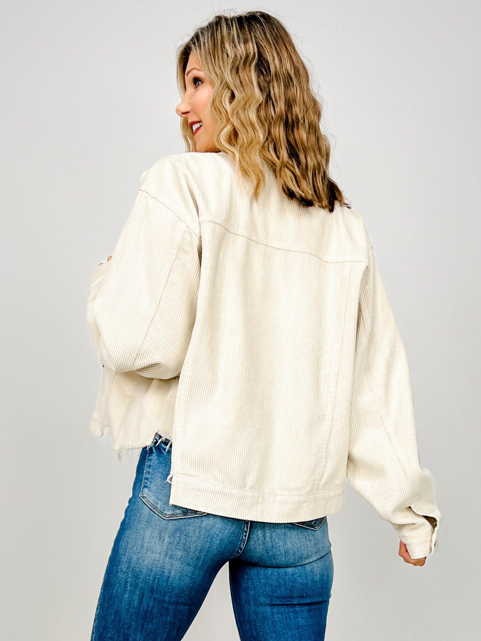 Corduroy Trucker Jacket