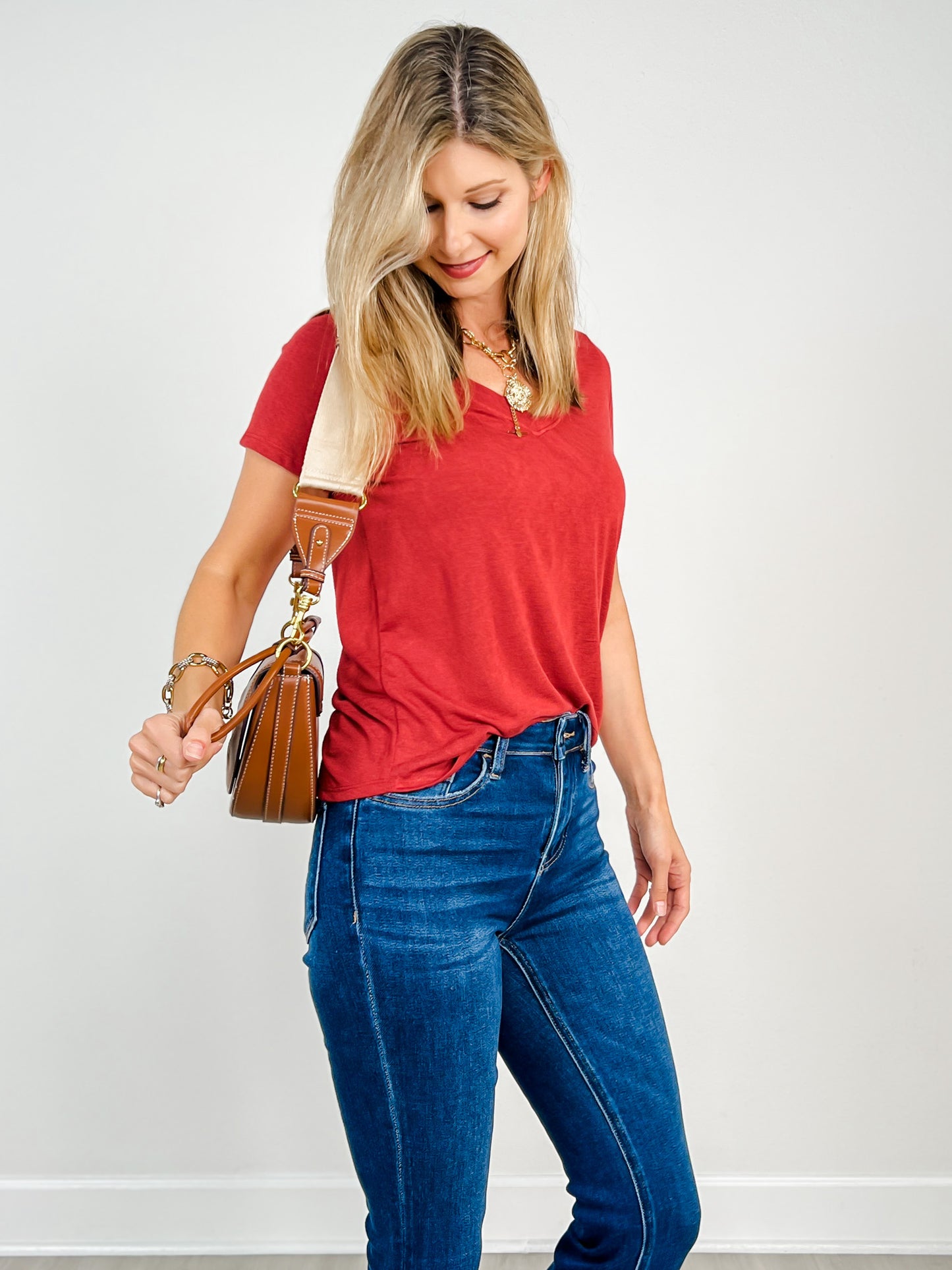 Hacci Slub Relaxed Fit Tee GRP A