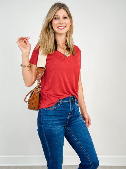 Hacci Slub Relaxed Fit Tee GRP A