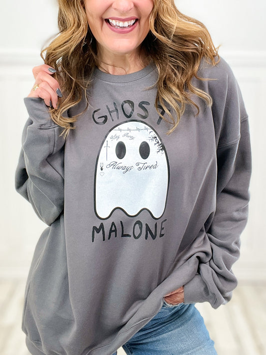 Ghost Malone Sweatshirt Top