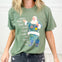 Santa Baby Leave Something Under The Tree Graphic Tee