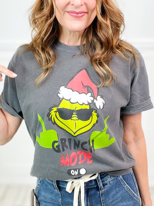 Christmas Grouch Mode Graphic Tee