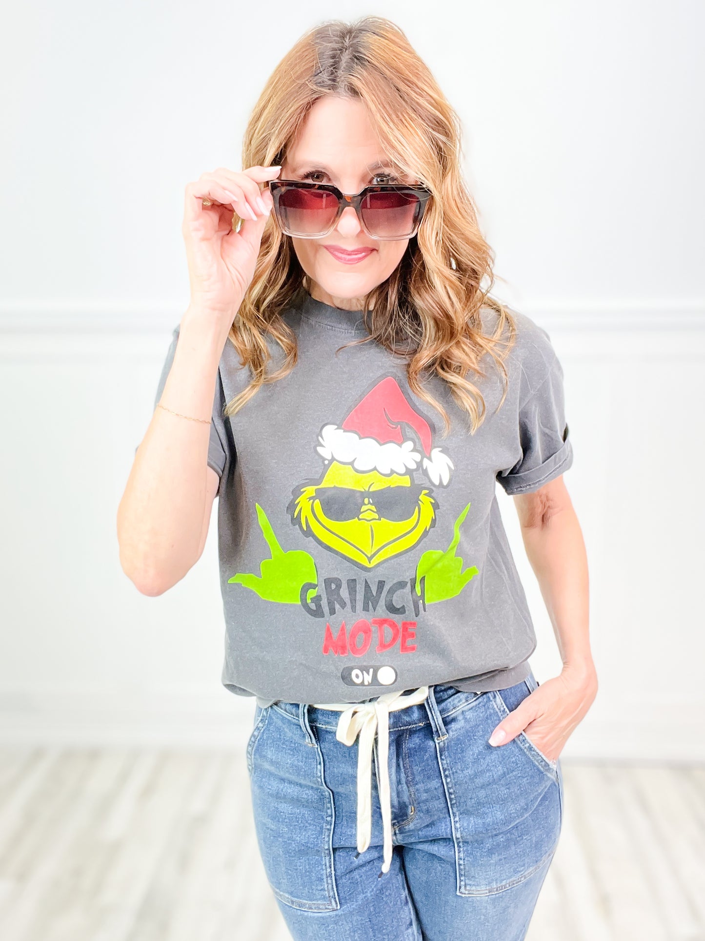 Christmas Grouch Mode Graphic Tee