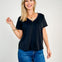 Short Sleeve Buttery Soft V-Neck Top