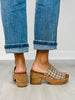 Corkys Totally Buggin Wedges in CAMEL PLAID