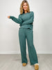 Slub Long Sleeve Top & Pants Set
