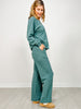 Slub Long Sleeve Top & Pants Set