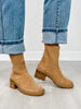 Corkys Goodness Gracious Boots in CAMEL FAUX SUEDE