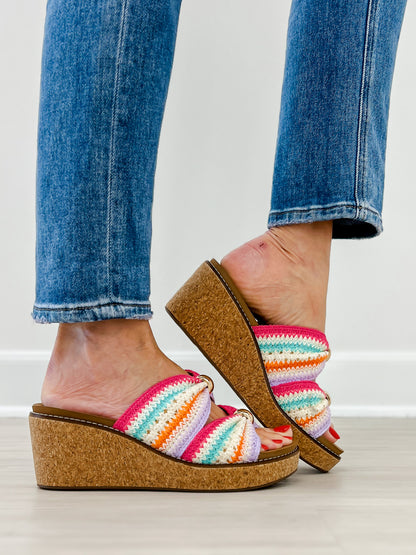 Corkys Miss Understood Wedges in Multi