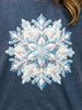 Mandala Snowflake Graphic Tee