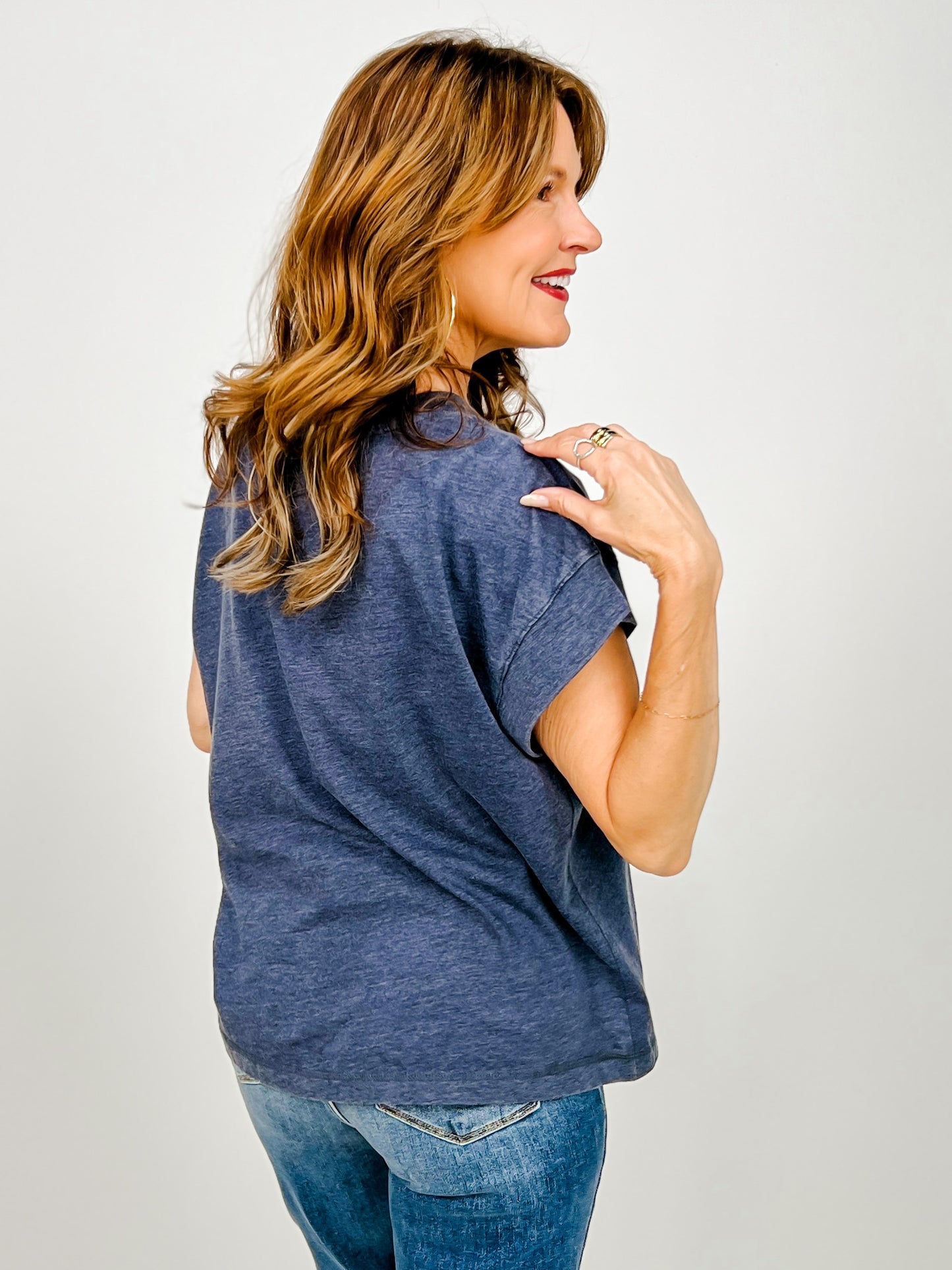 Mandala Snowflake Graphic Tee