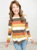 Long Sleeve Striped Tunic