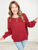 Long Sleeve Knit Sweater Top